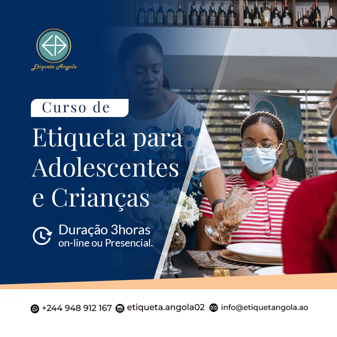Curso de Etiqueta para Adolescentes e Crianças