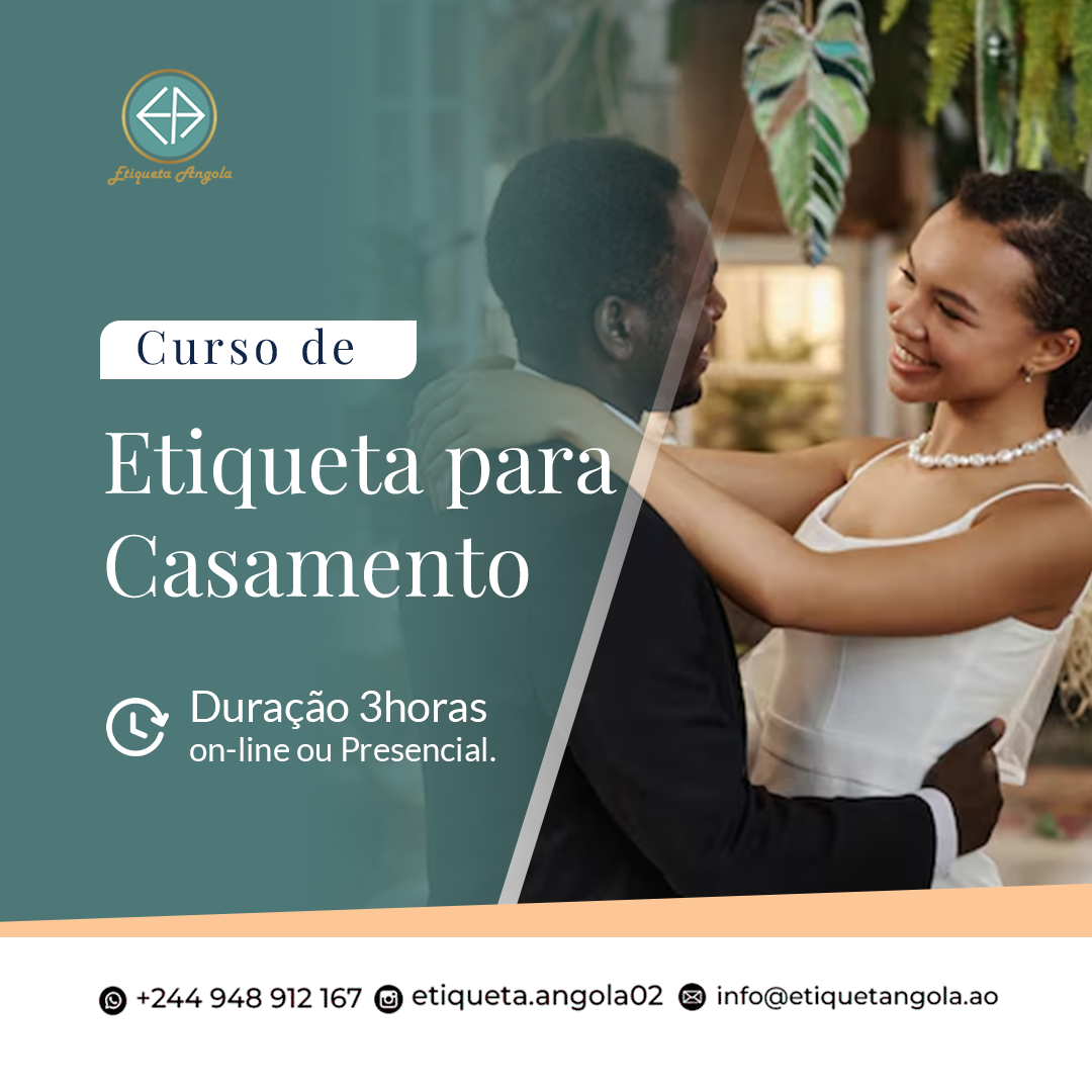 Curso de Etiqueta para Casamento